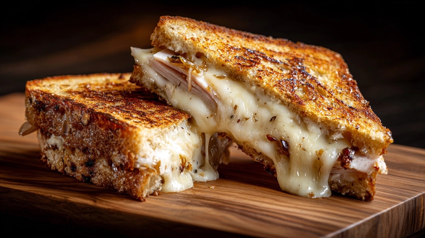 Chorizo Grilled Cheese Sandwich Recipe - Recipe Image