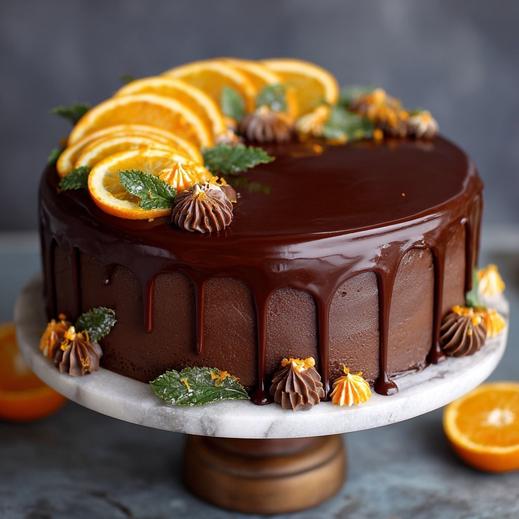 Chocolate Orange Cake Recipe - Recipe Image