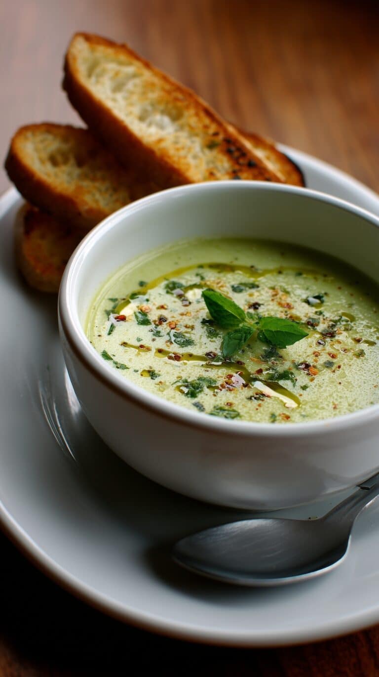 Creamy Jalapeño Popper Soup with Cheesy Dippers Recipe
