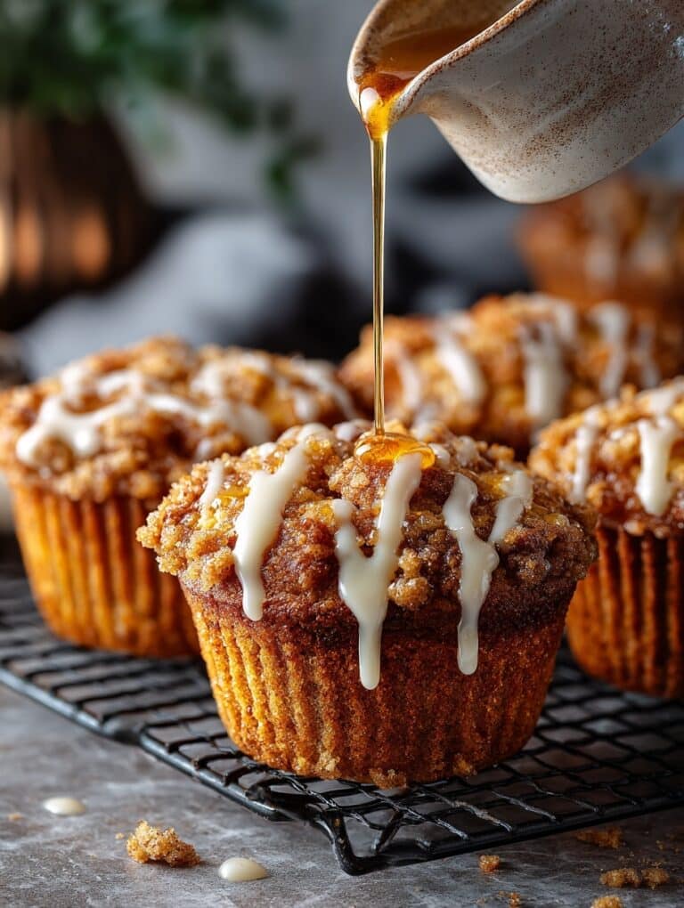 Mini Chai Muffins with Vanilla Glaze Recipe