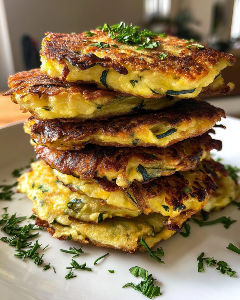 Crispy Vegetable Pancakes Recipe