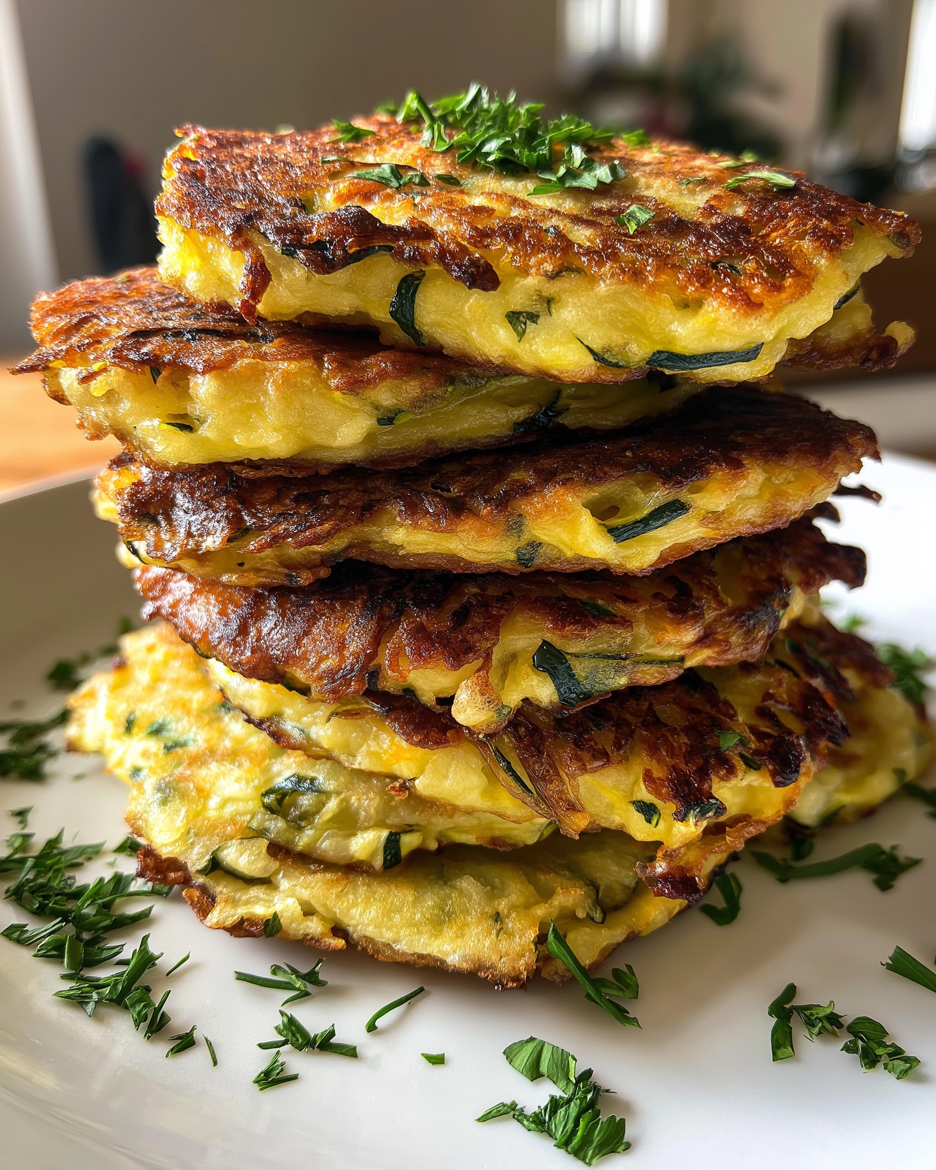 Crispy Vegetable Pancakes Recipe - Recipe Image