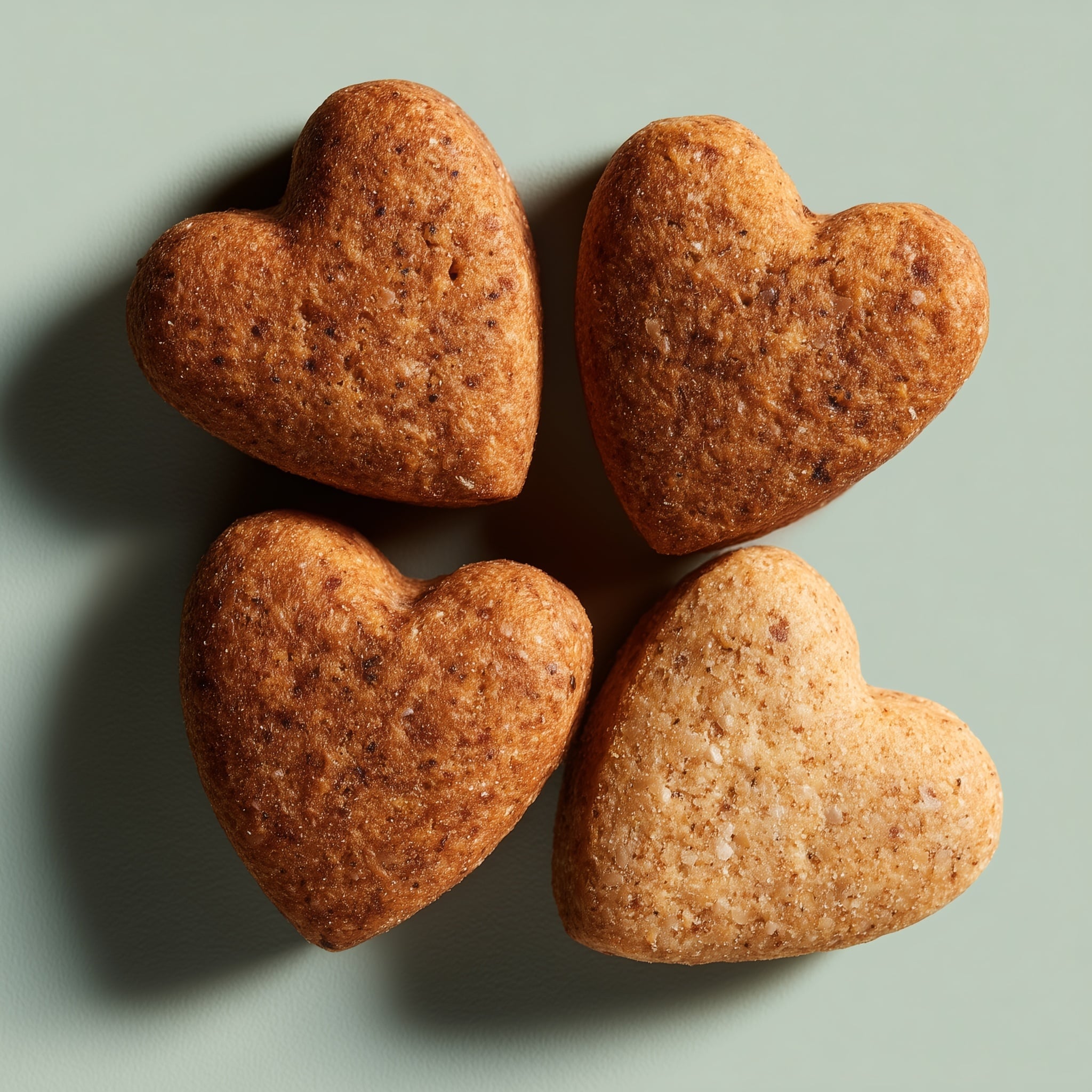 Homemade Peanut Butter Dog Cookies Recipe - Recipe Image