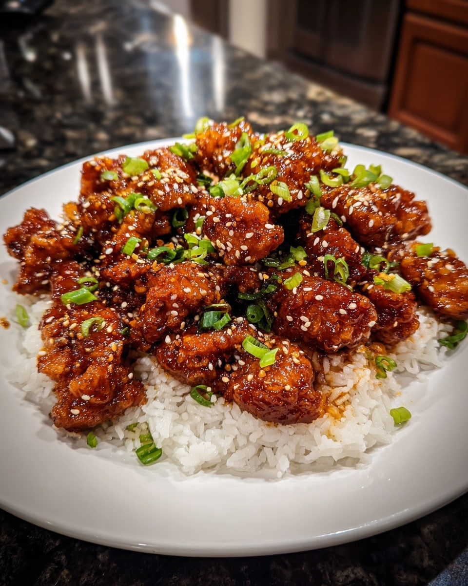 Ground General Tso’s Chicken Recipe - Recipe Image