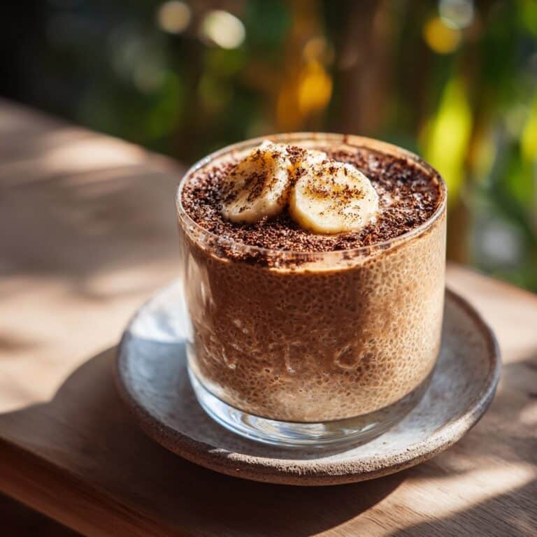 Mocha Coffee Overnight Oats Recipe