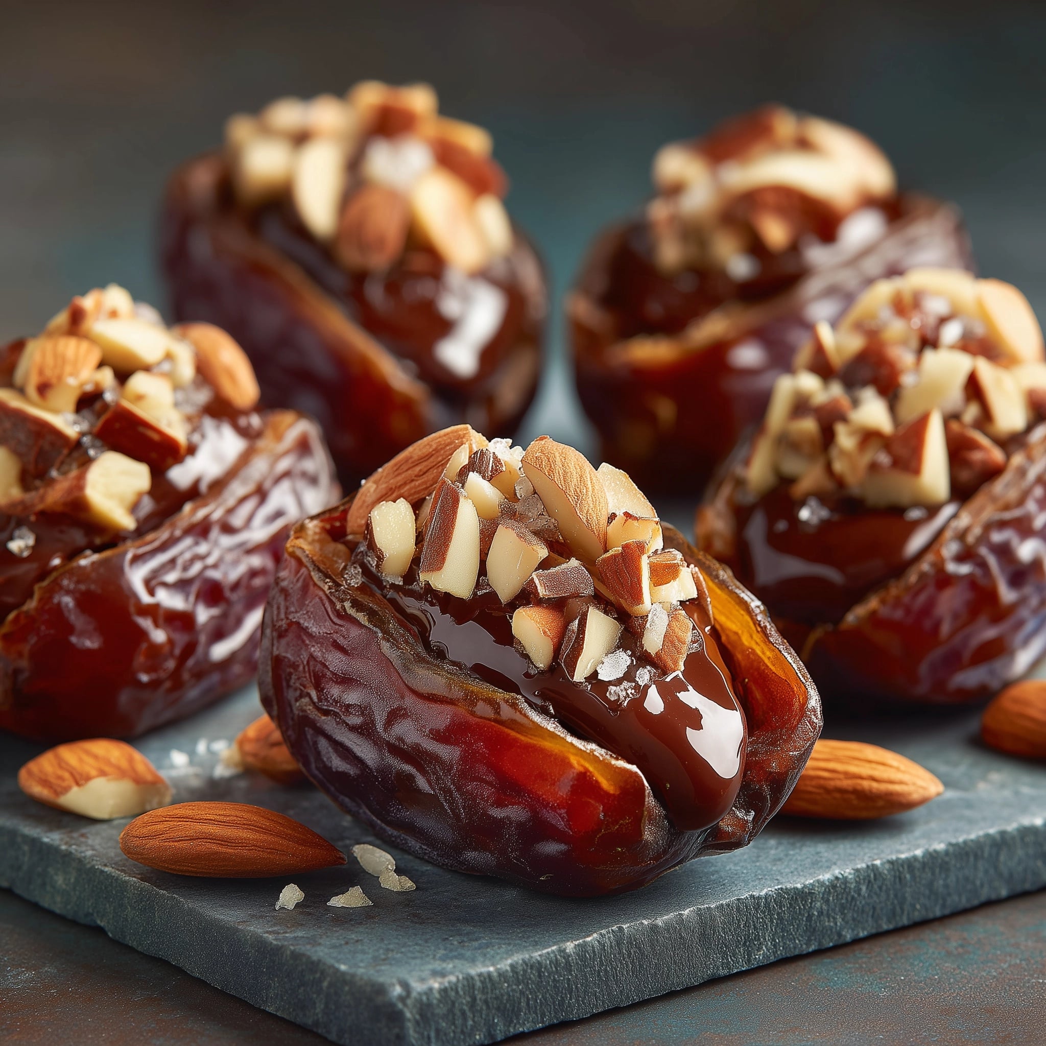 Decadent Date Snickers Bites Recipe - Recipe Image