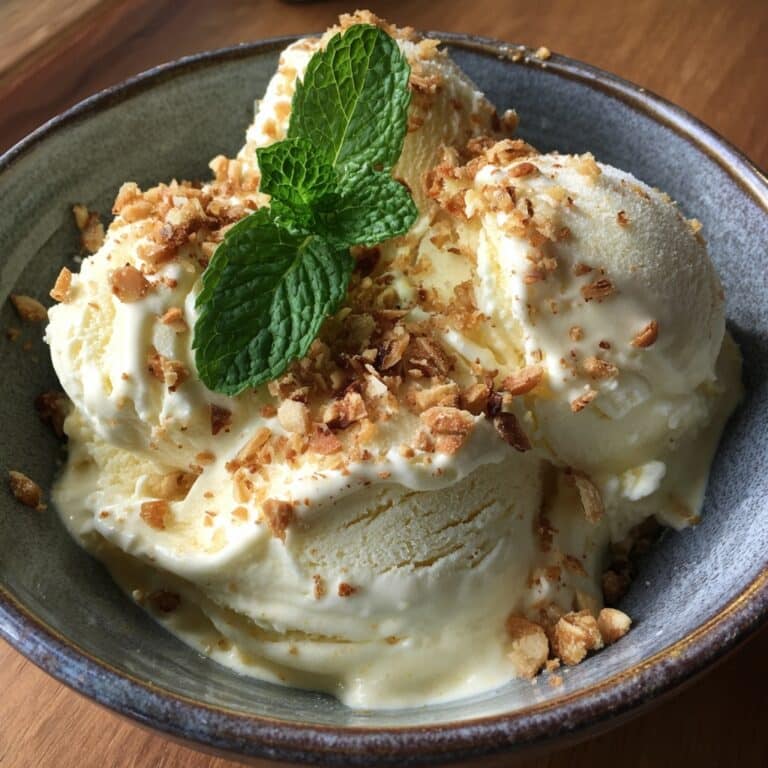 Creamy Honey Sea Salt Protein Ice Cream Recipe