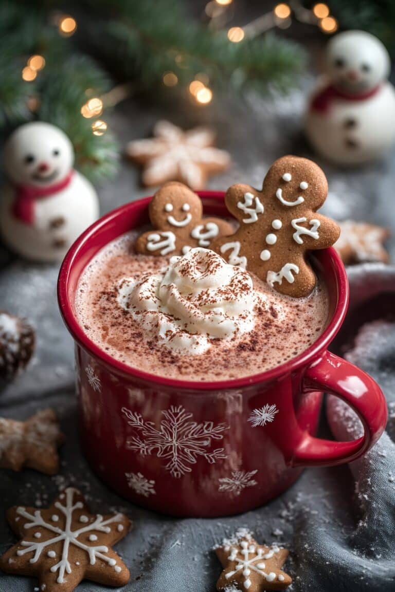 Gingerbread Hot Chocolate Recipe