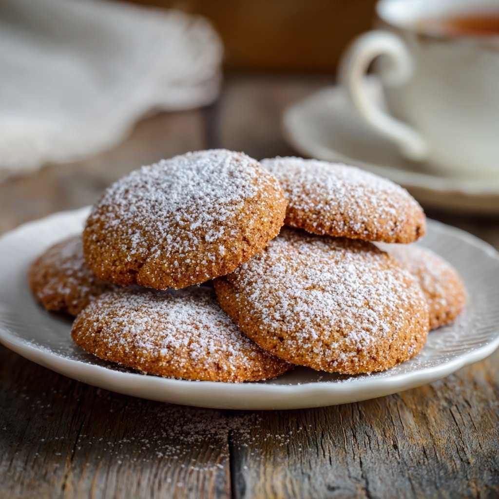 Soft-Batch Apple Cider Gingersnap Cookies Recipe - Recipe Image