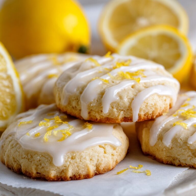 Lemon Crinkle Cookies Recipe