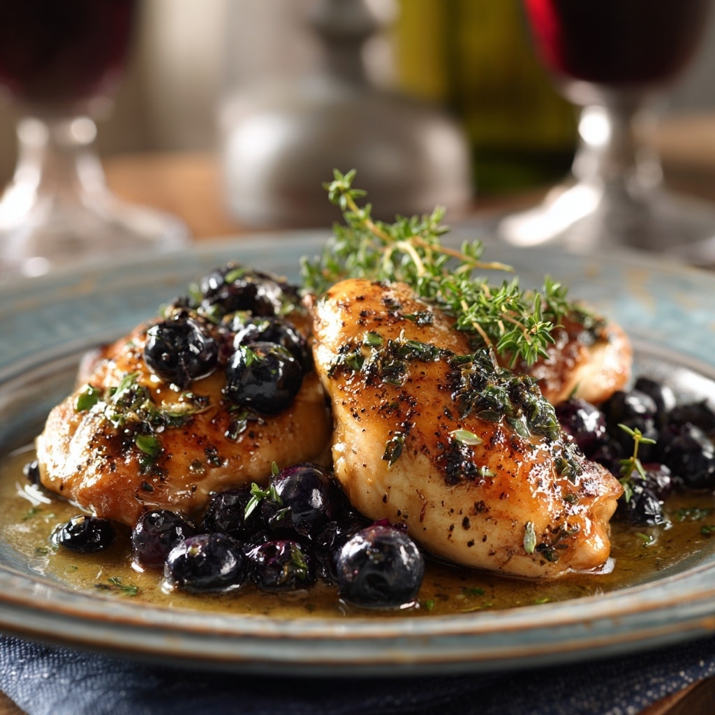 Blackberry Balsamic Grilled Chicken Recipe - Recipe Image