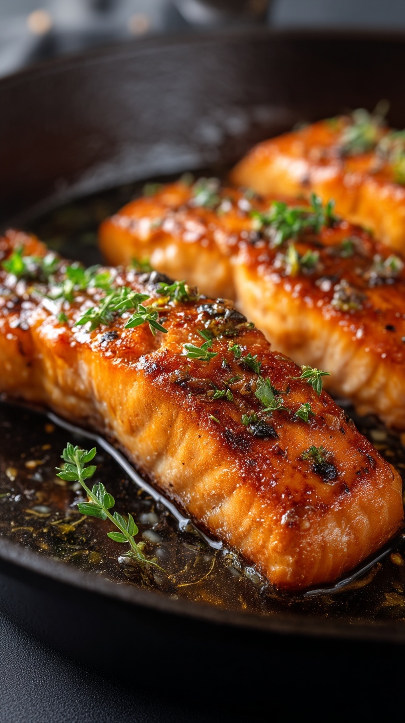 Texas Roadhouse Style Baked Salmon Recipe - Recipe Image
