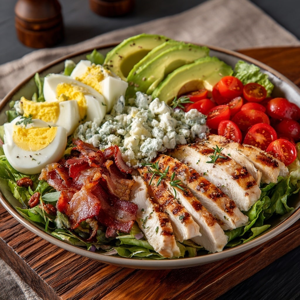 Low Carb Cobb Salad Recipe - Recipe Image