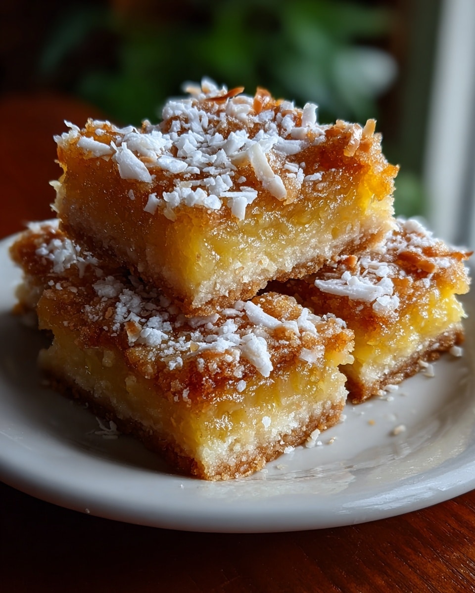 Caramel Coconut Bars Recipe - Recipe Image
