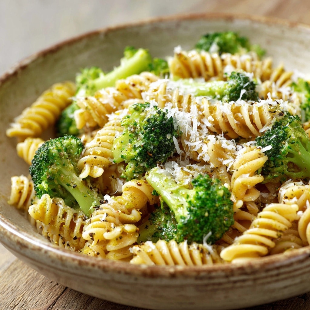 Light and Healthy Broccoli Pasta Recipe - Recipe Image