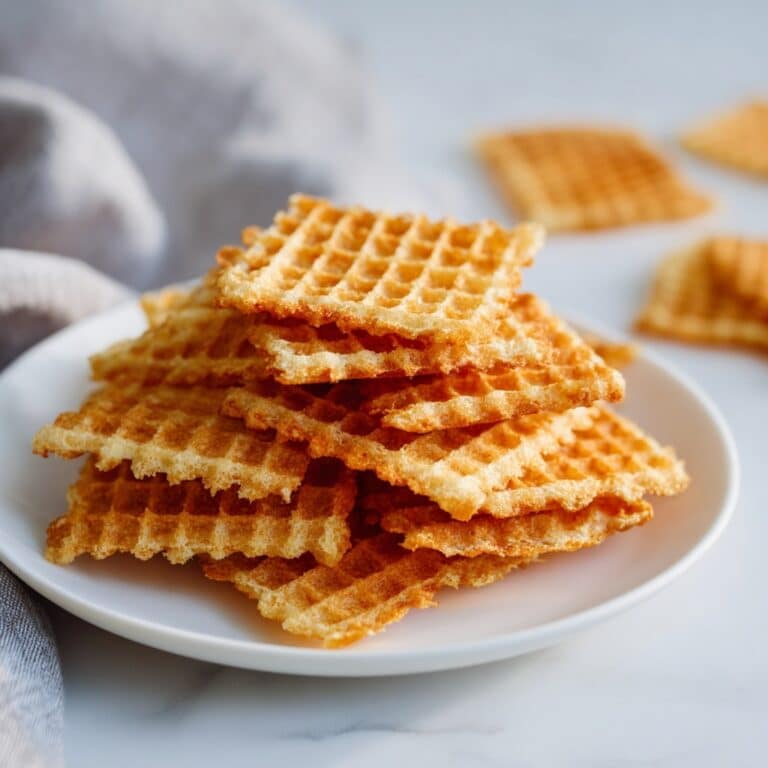 Vanilla Waffle Cookies Recipe