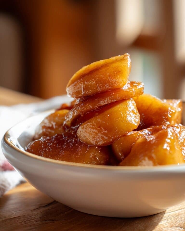 Baked Nectarines with Cinnamon Honey Sauce Recipe