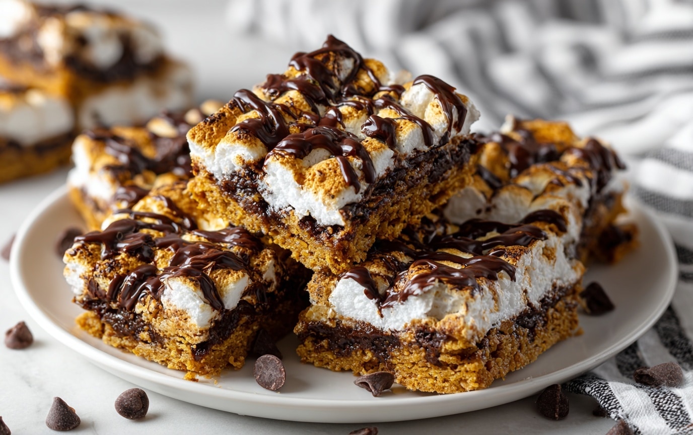 Copycat Costco Caramel S’mores Clusters Recipe - Recipe Image