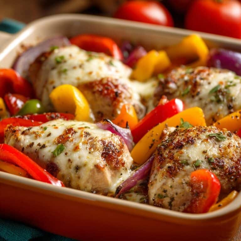 Low-Carb Tuscan Chicken with Sun-Dried Tomatoes and Spinach Recipe