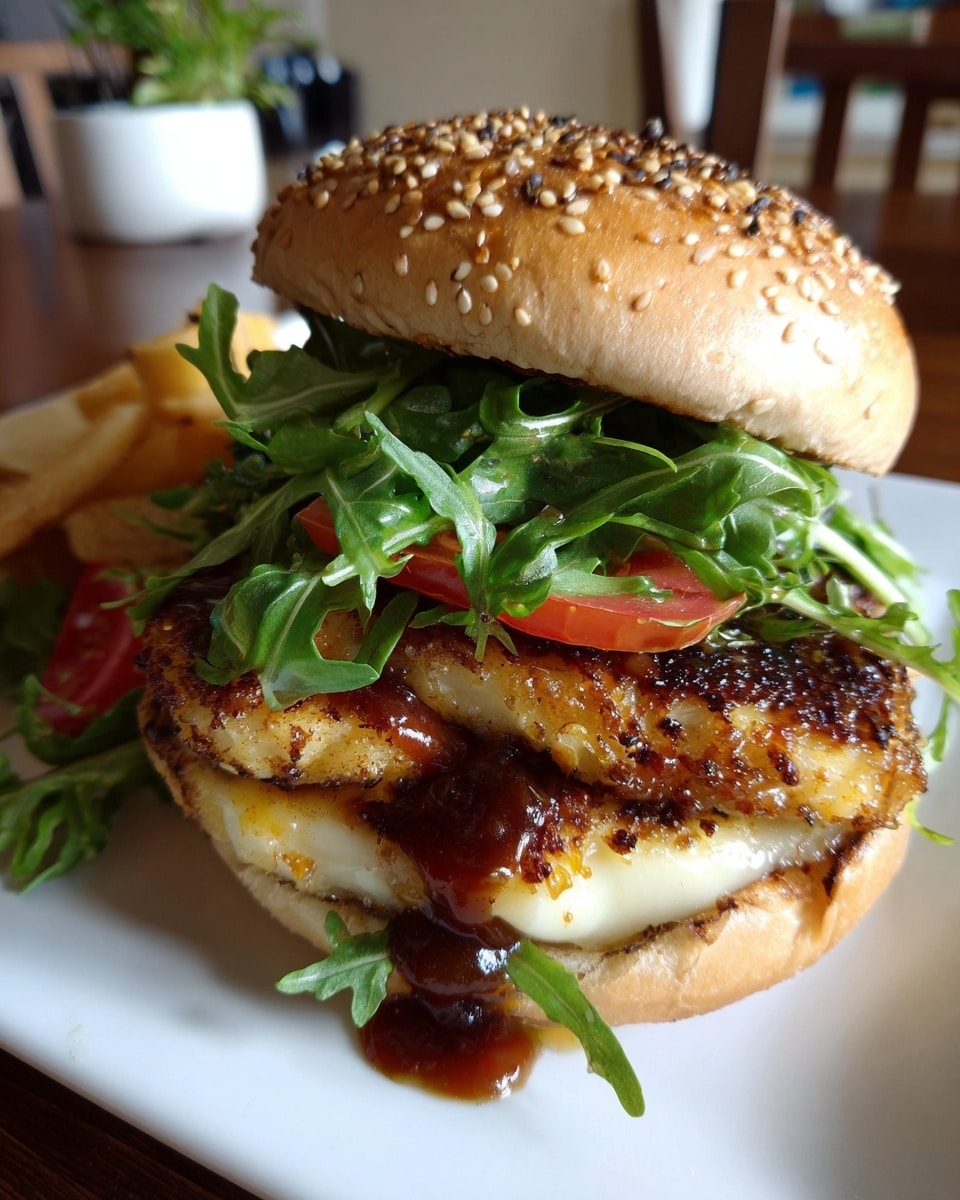 Chicken Burgers with Bang Bang Sauce Recipe - Recipe Image