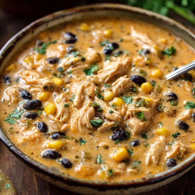 Creamy Chicken Queso Soup Recipe