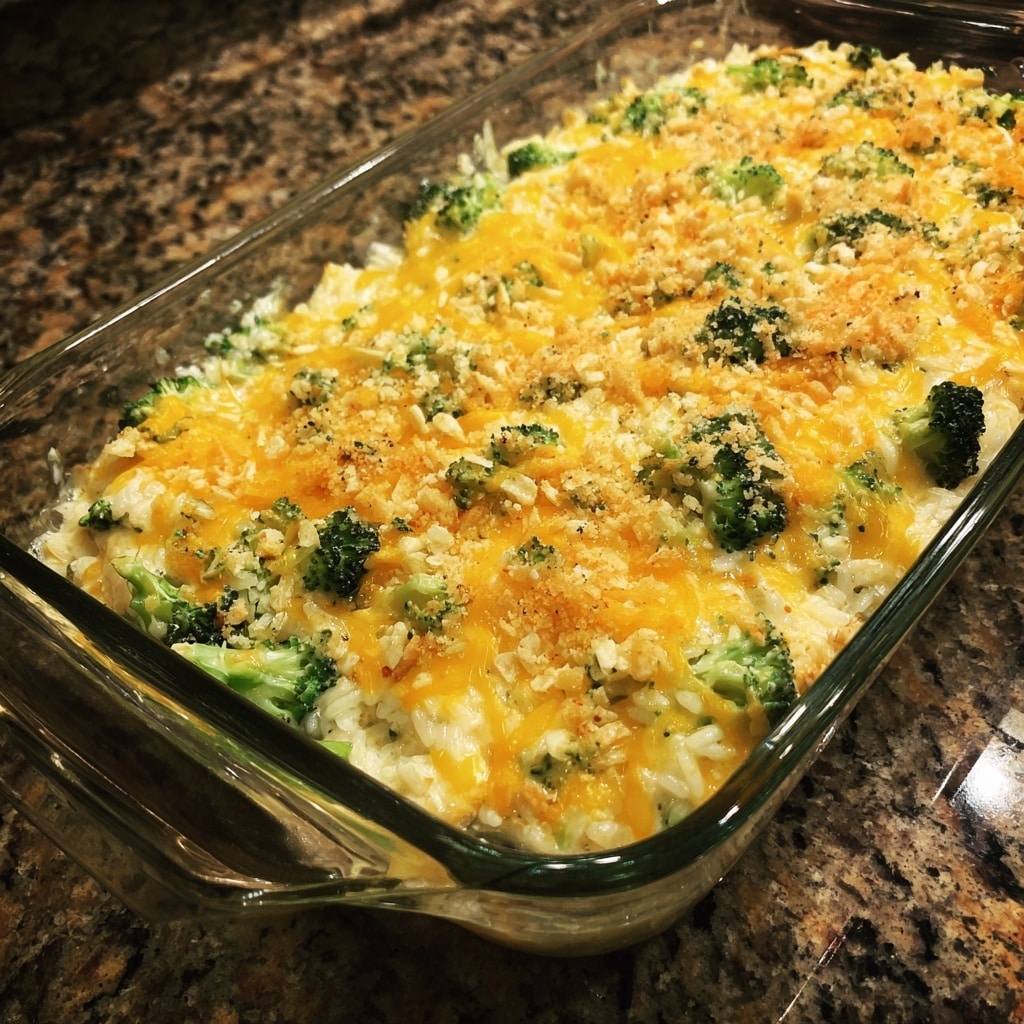 Healthier Broccoli Chicken Casserole Recipe - Recipe Image