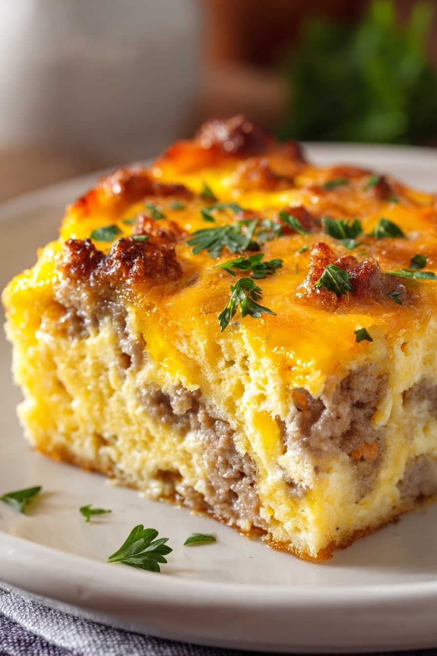 Sunday Breakfast Casserole Recipe - Recipe Image
