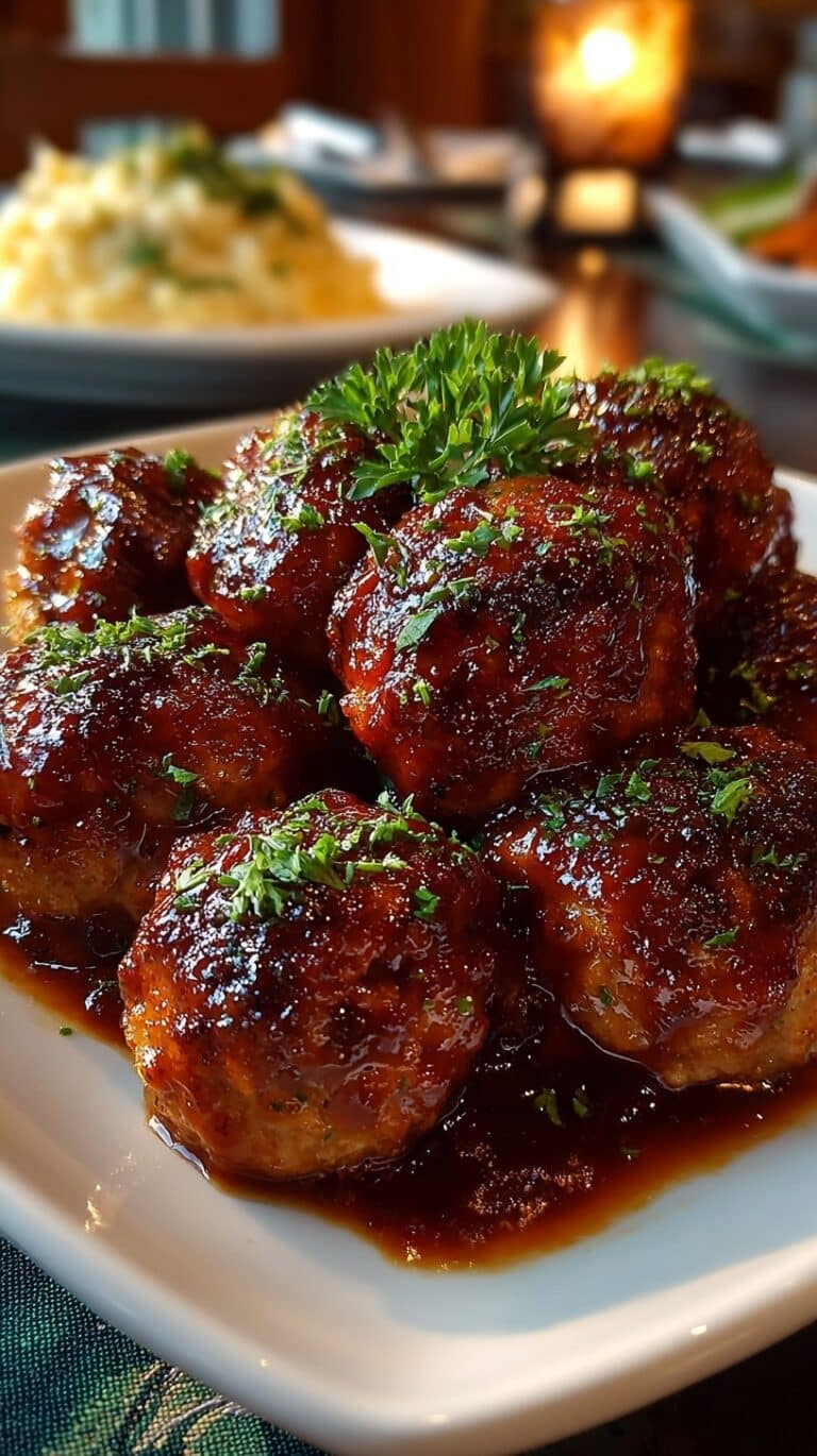 Smoked Stuffed Meatballs Recipe