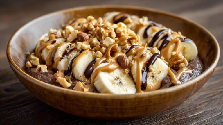 Frozen Banana Snickers Recipe