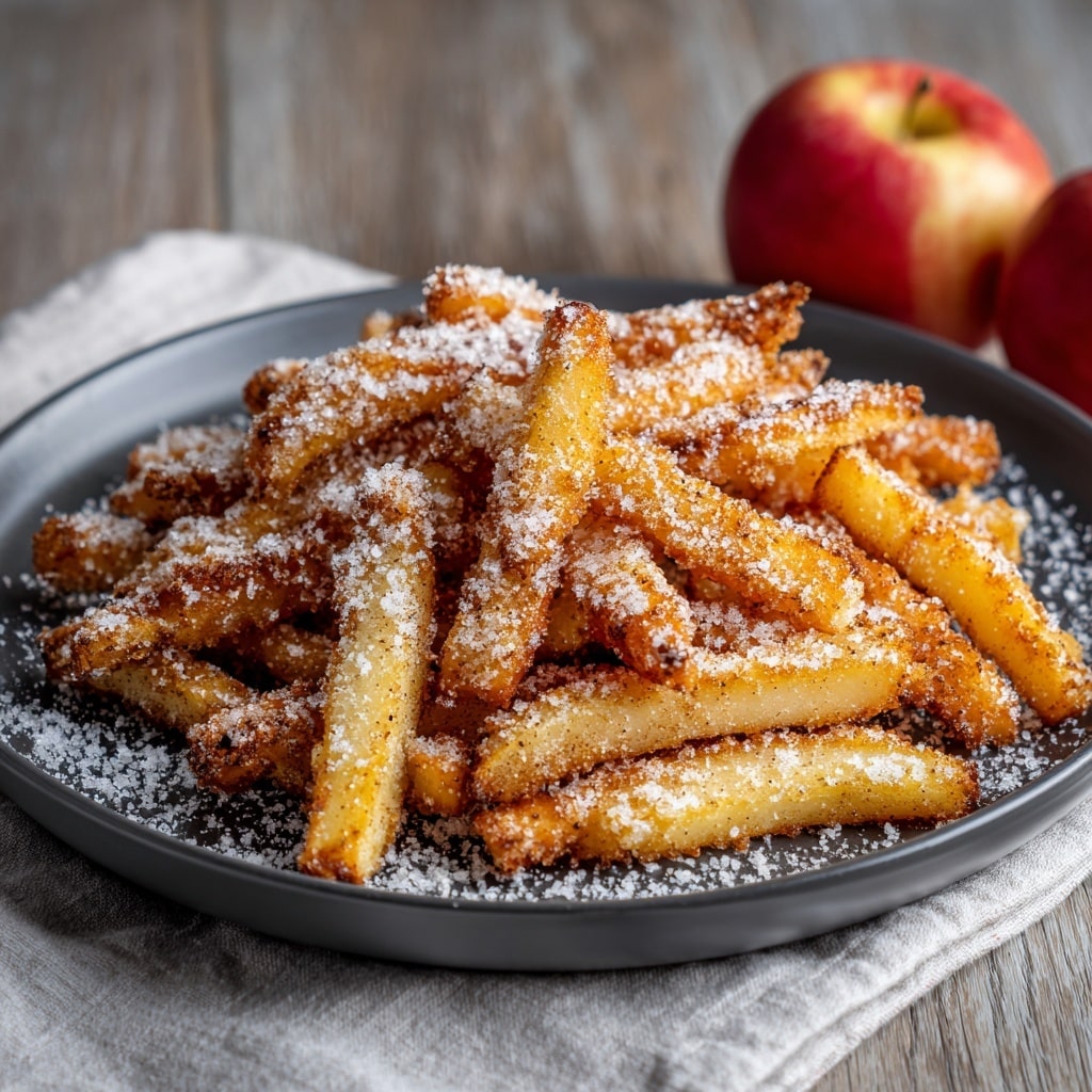 Crispy Air Fryer Apple Fries Recipe - Recipe Image