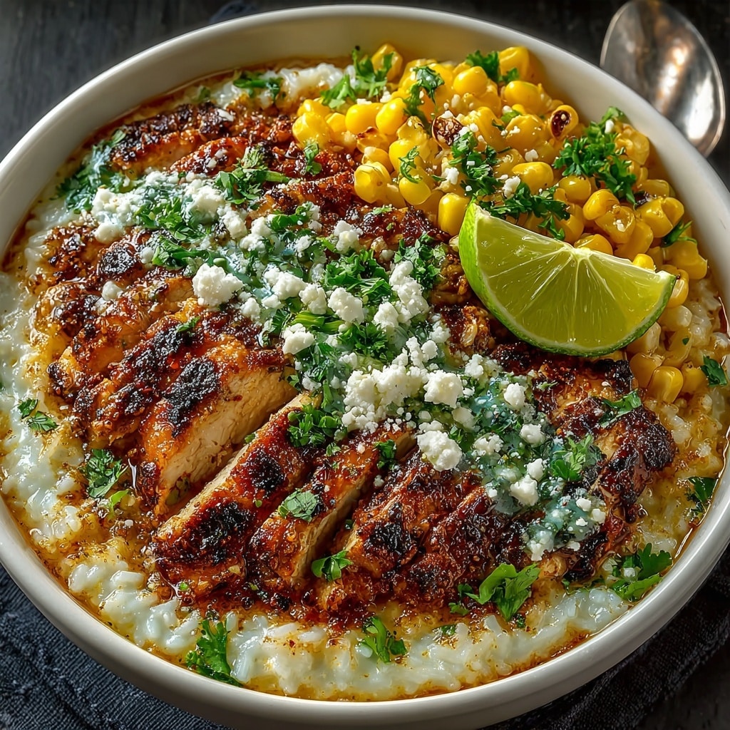 Street Corn Chicken Bowls Recipe - Recipe Image