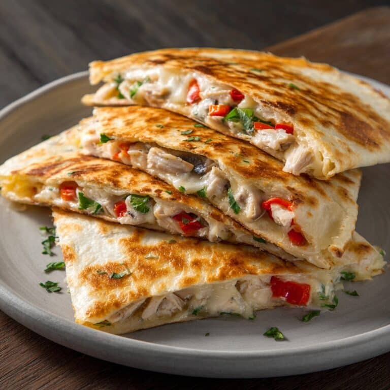 Chicken Cordon Bleu Quesadillas Recipe