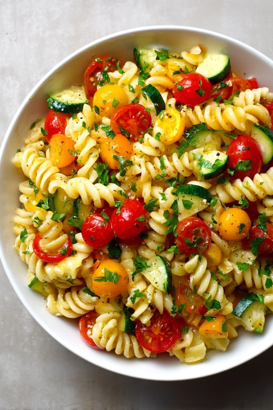 Italian Antipasto Pasta Salad Recipe - Recipe Image