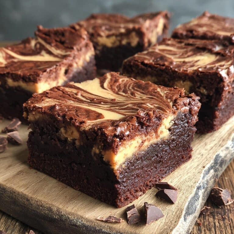 Peanut Butter Chocolate Brownie Crunch Slice Recipe