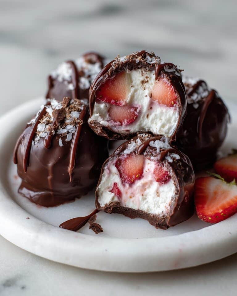 Strawberry Frozen Yogurt Bites Recipe