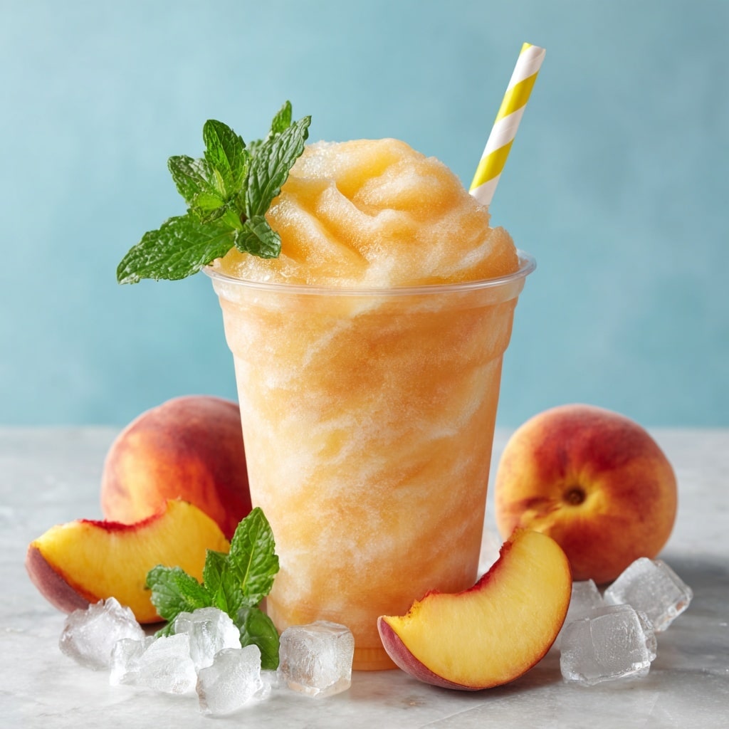 Chick-fil-A Peach Milkshake (Copycat) Recipe - Recipe Image