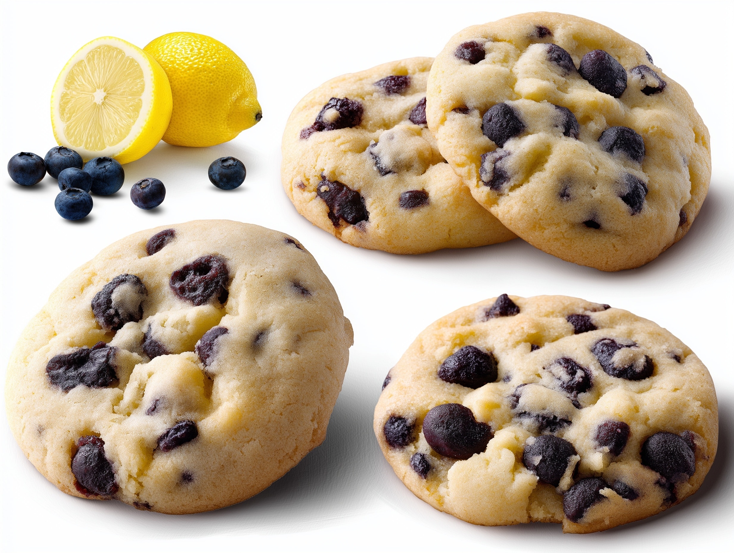 Lemon Blueberry Cheesecake Cookies Recipe - Recipe Image