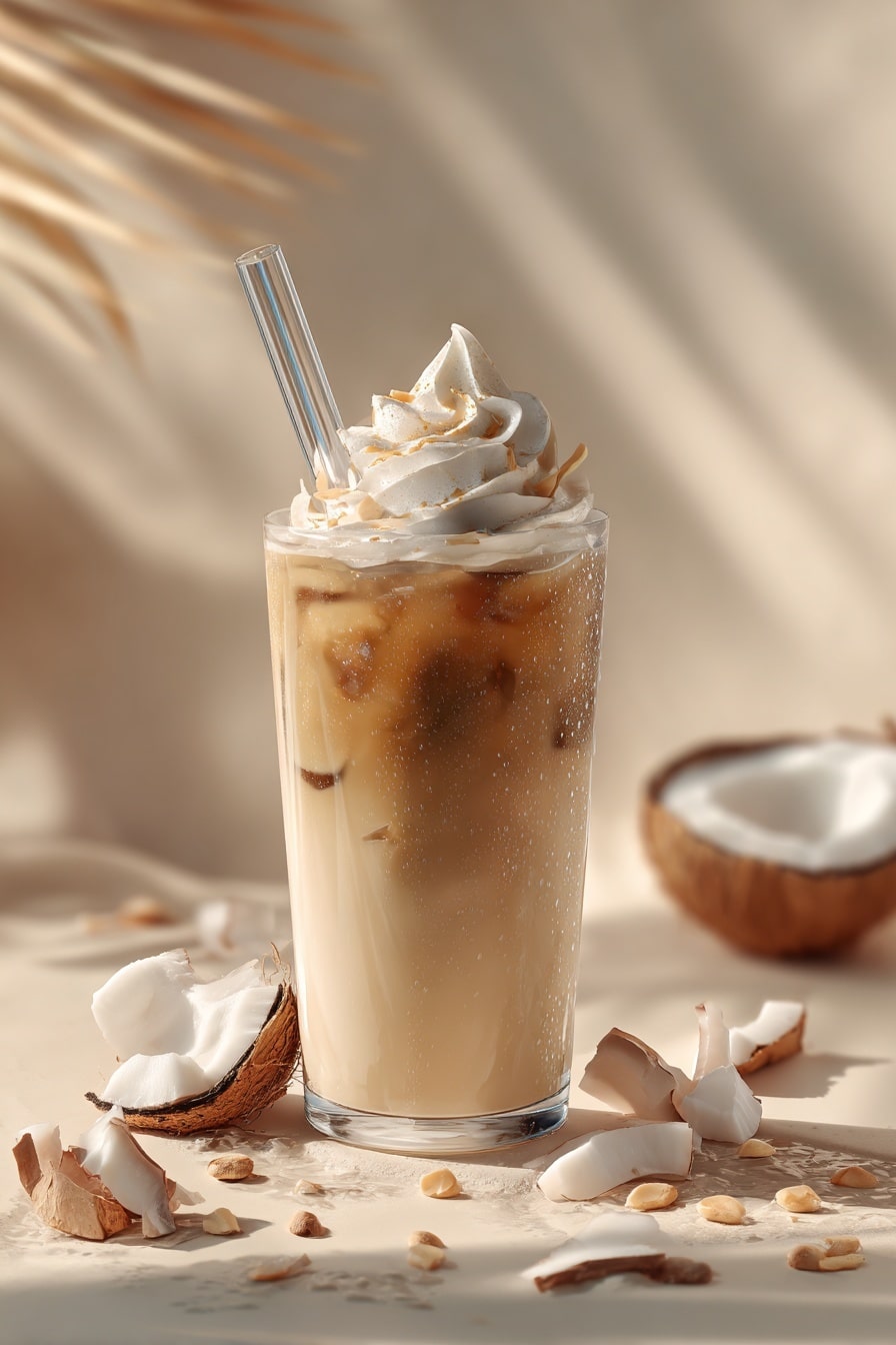 Coconut Cream Cold Brew Recipe - Recipe Image