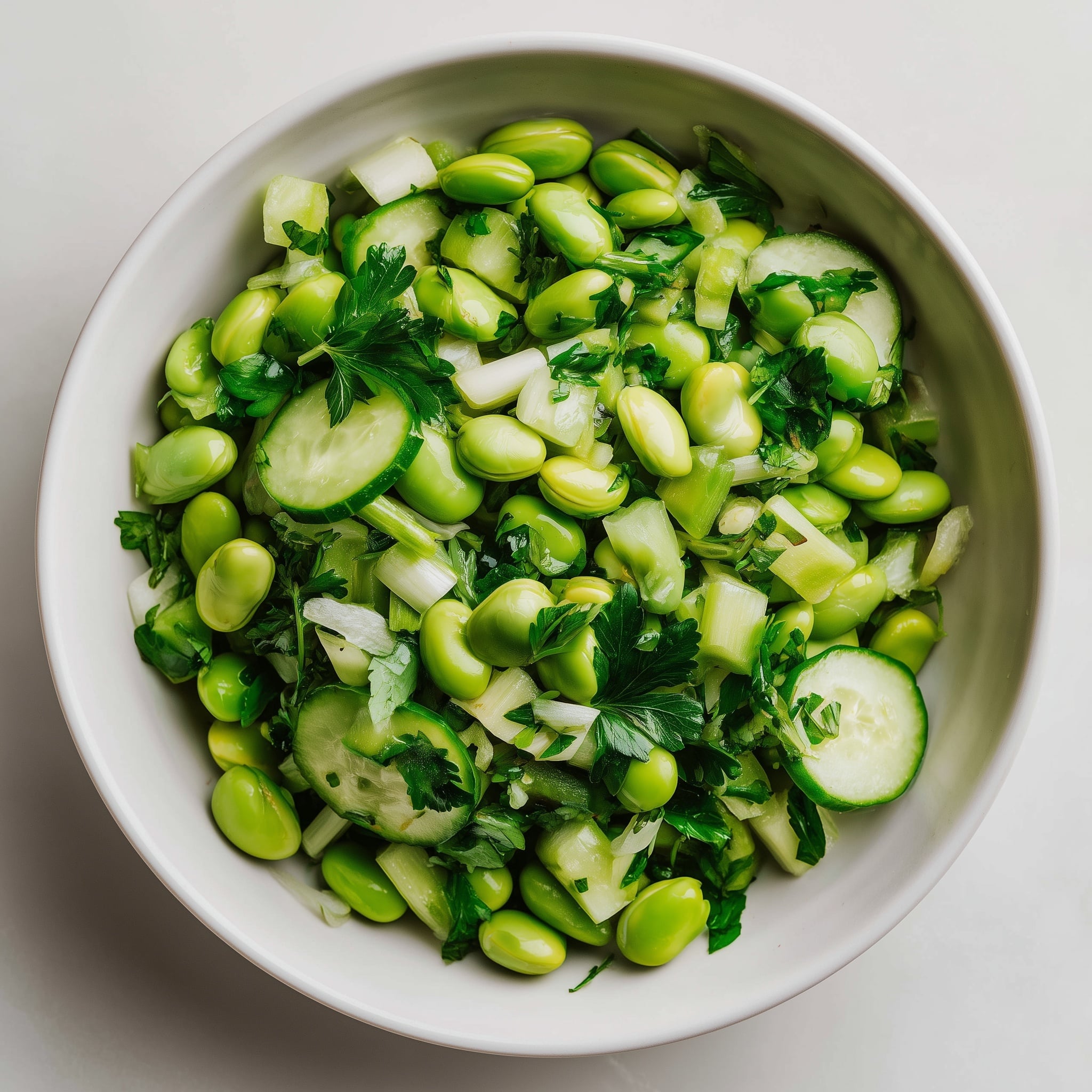 Cucumber Edamame Salad Recipe - Recipe Image