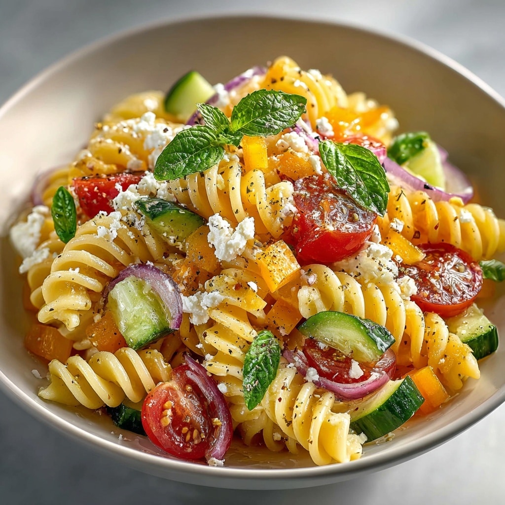 Classic Pasta Salad Recipe - Recipe Image