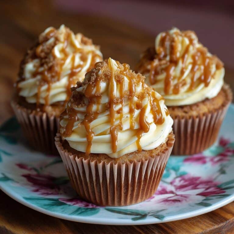 Salted Caramel Cream Cheese Cupcakes Recipe
