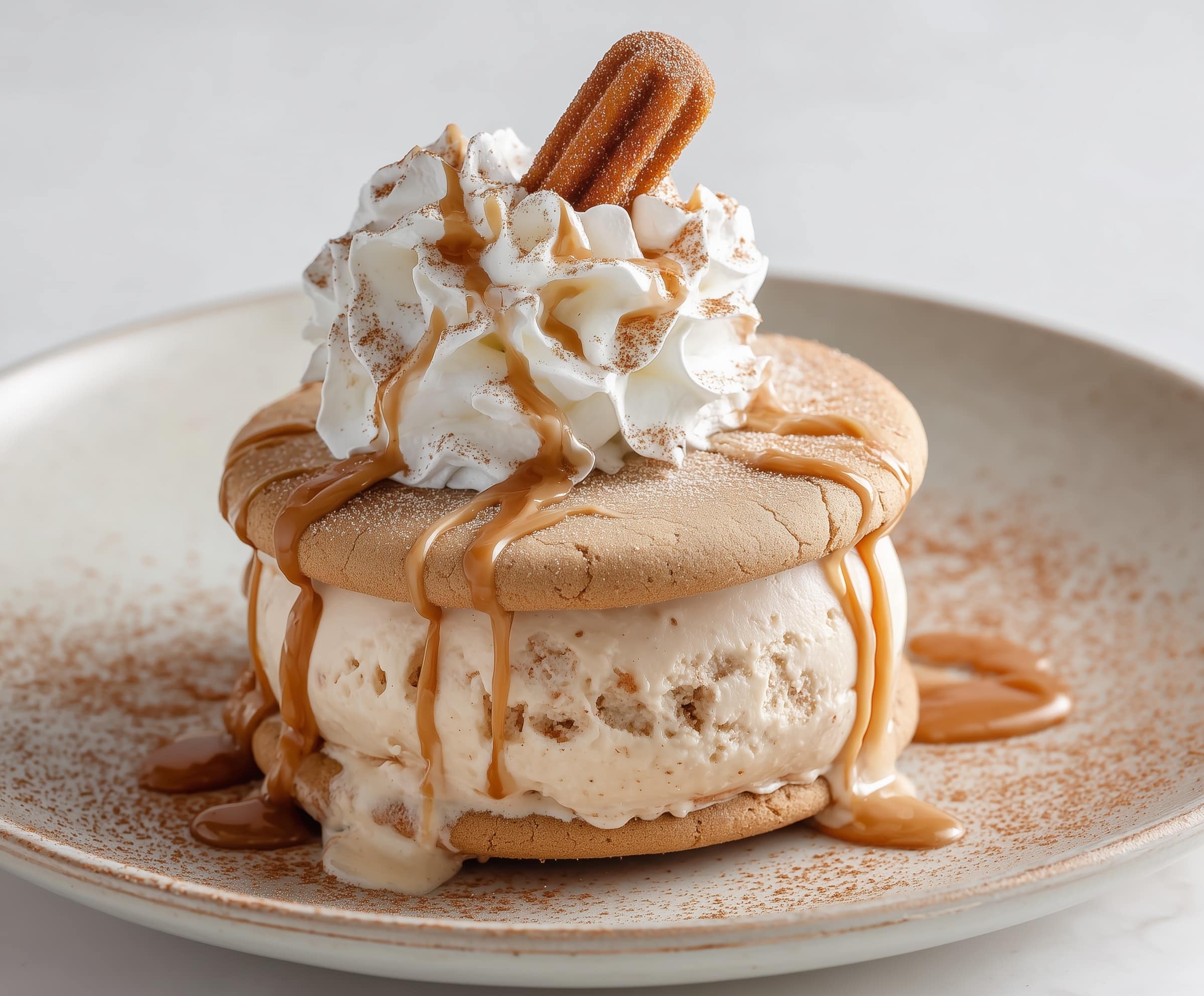 Creamy Brown Sugar Cinnamon Ice Cream Recipe - Recipe Image