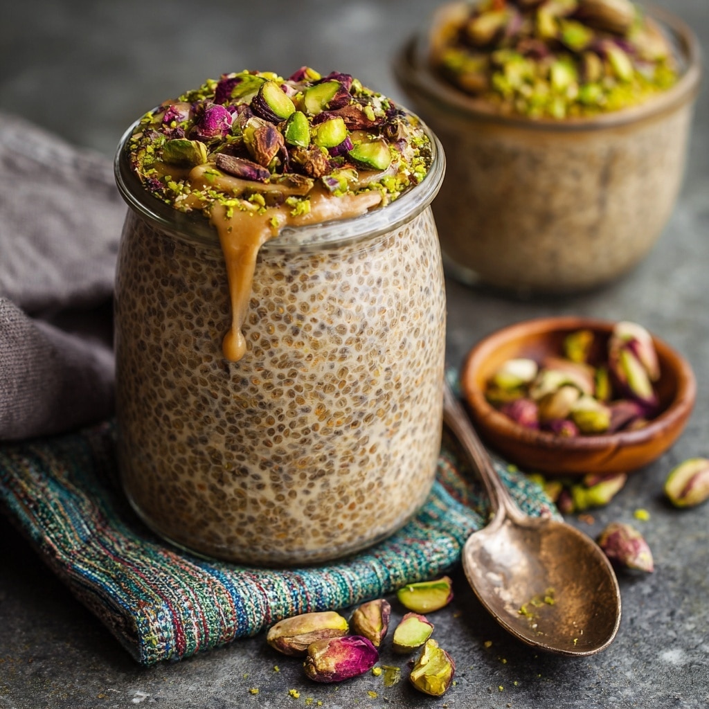 Dubai Chocolate Chia Pudding Recipe - Recipe Image