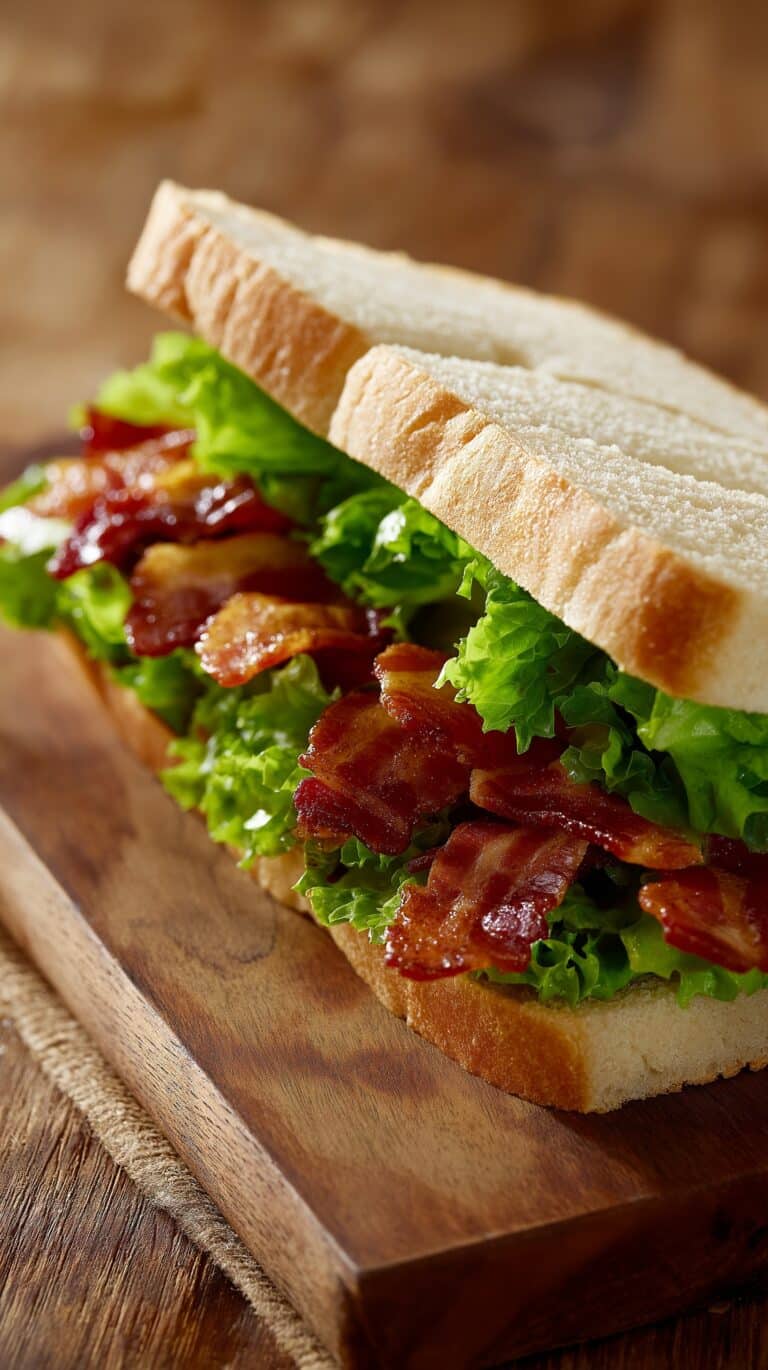 Sourdough Discard Bread BLT Sandwich Recipe