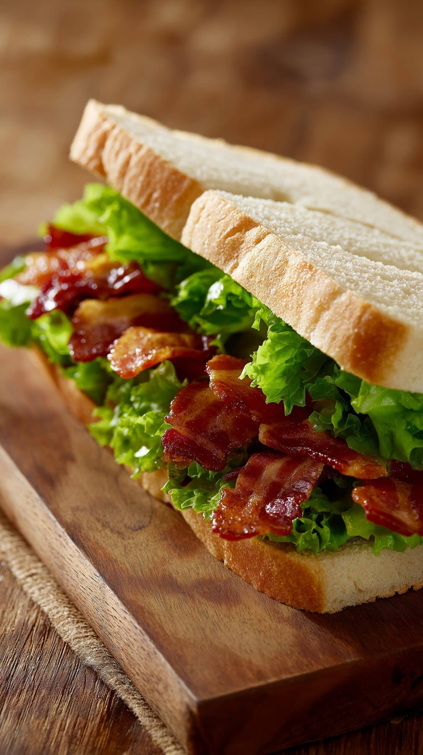 Sourdough Discard Bread BLT Sandwich Recipe - Recipe Image