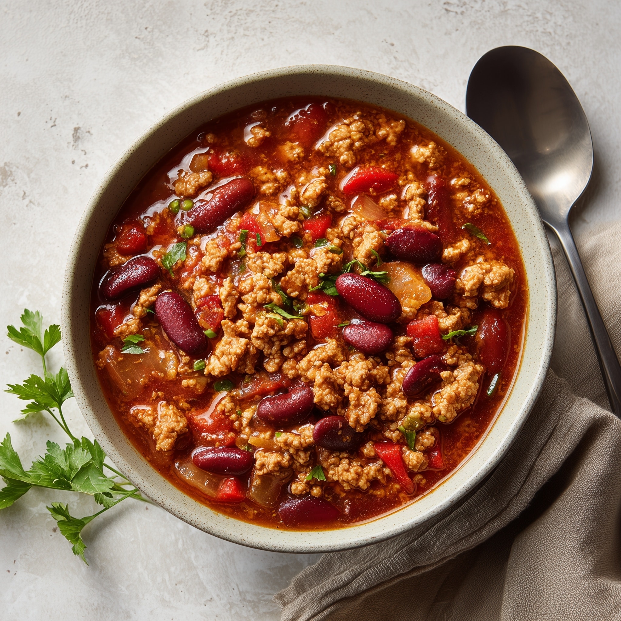 The Perfect Turkey Chili Recipe - Recipe Image