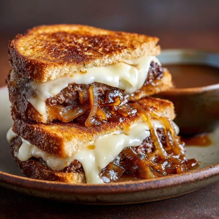 Caramelized Onion Apple Grilled Cheese Recipe