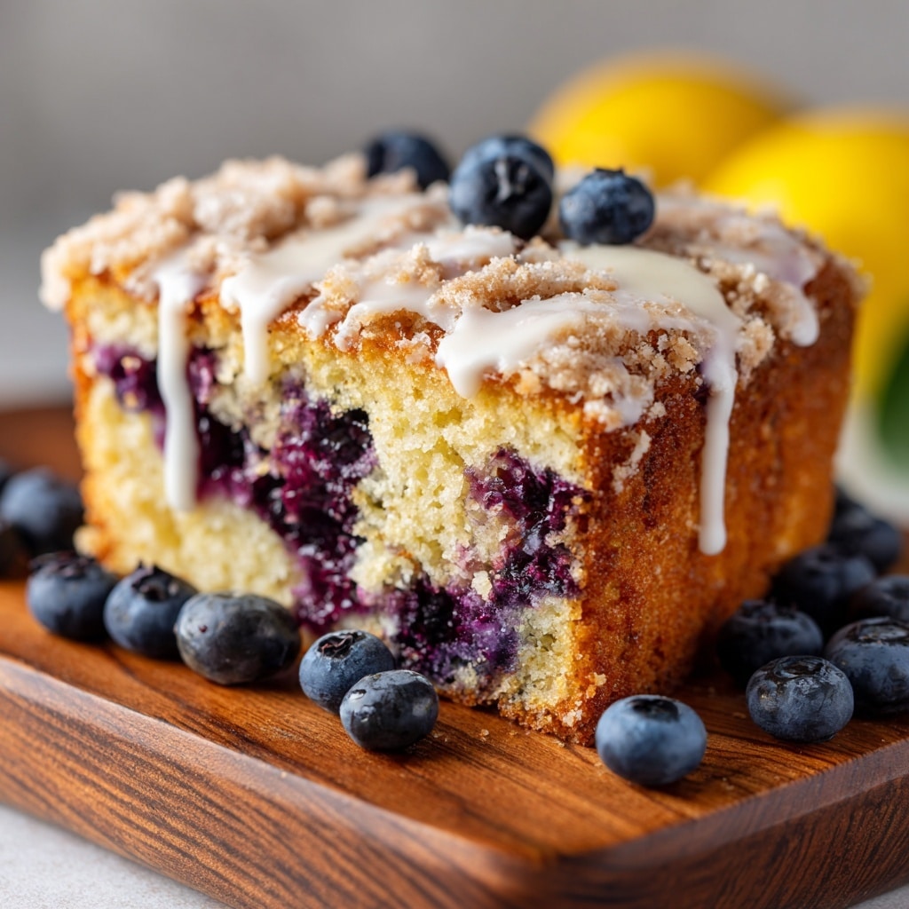Blueberry Cornbread with Honey Butter Recipe - Recipe Image