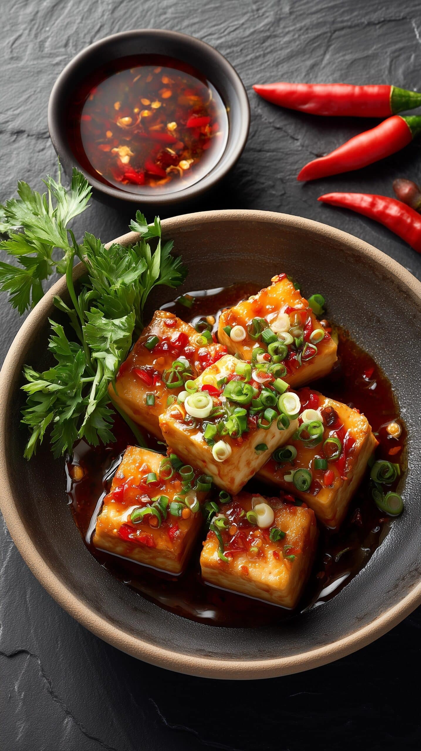 Swimming Rama Tofu Recipe - Recipe Image