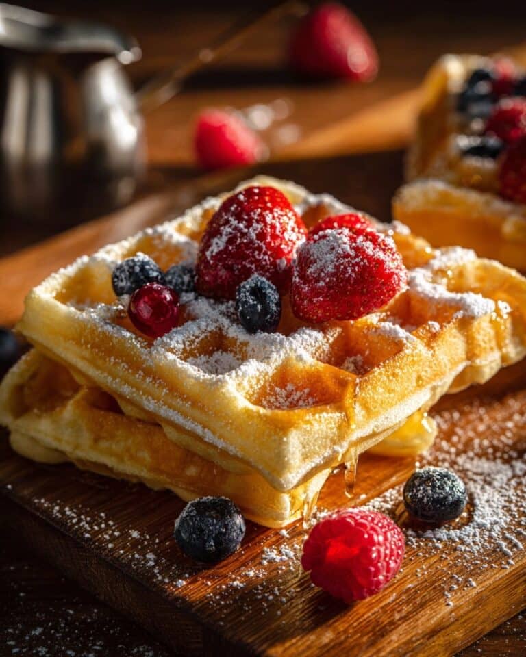 Classic Waffles Recipe